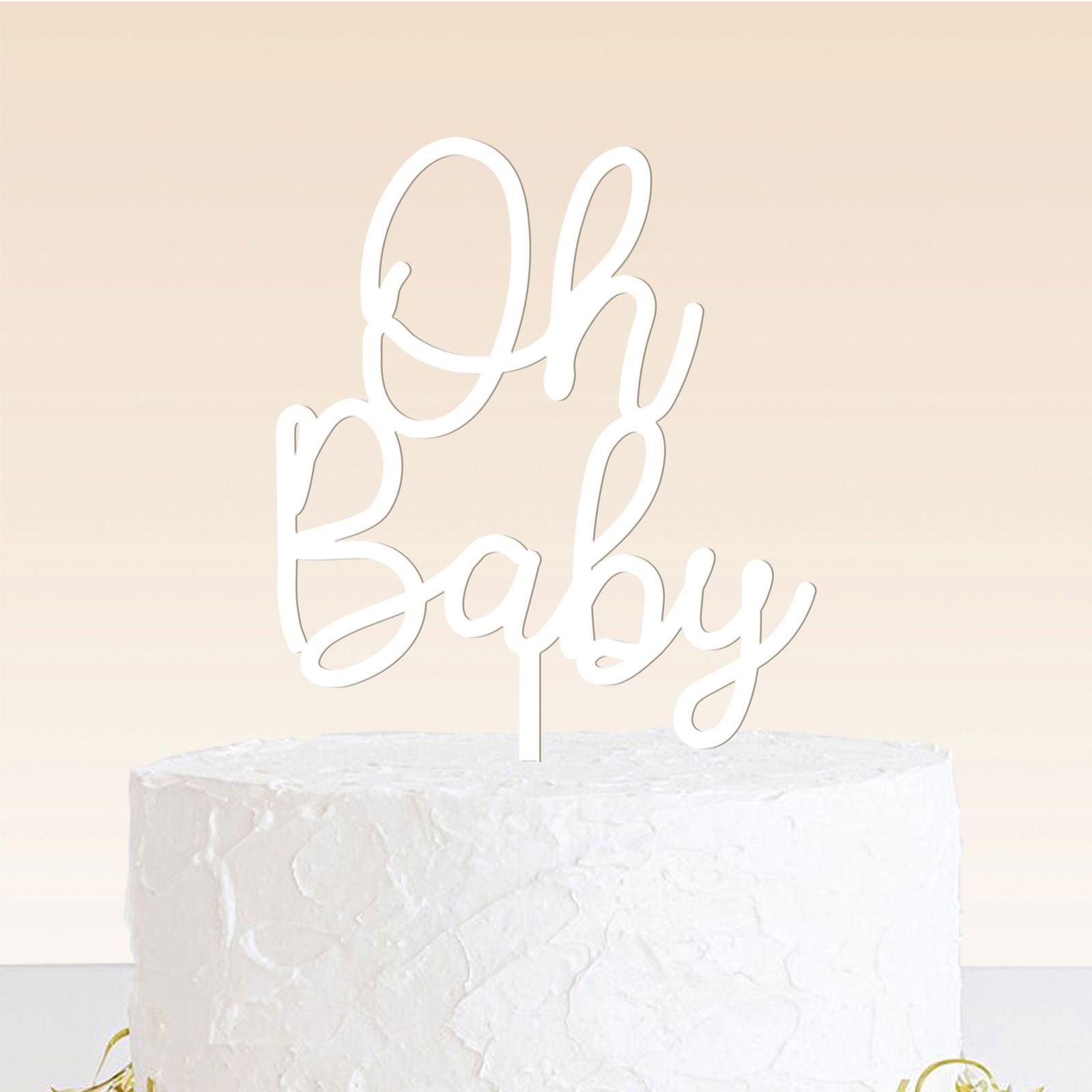 Baby Shower Cake Topper - Personify 