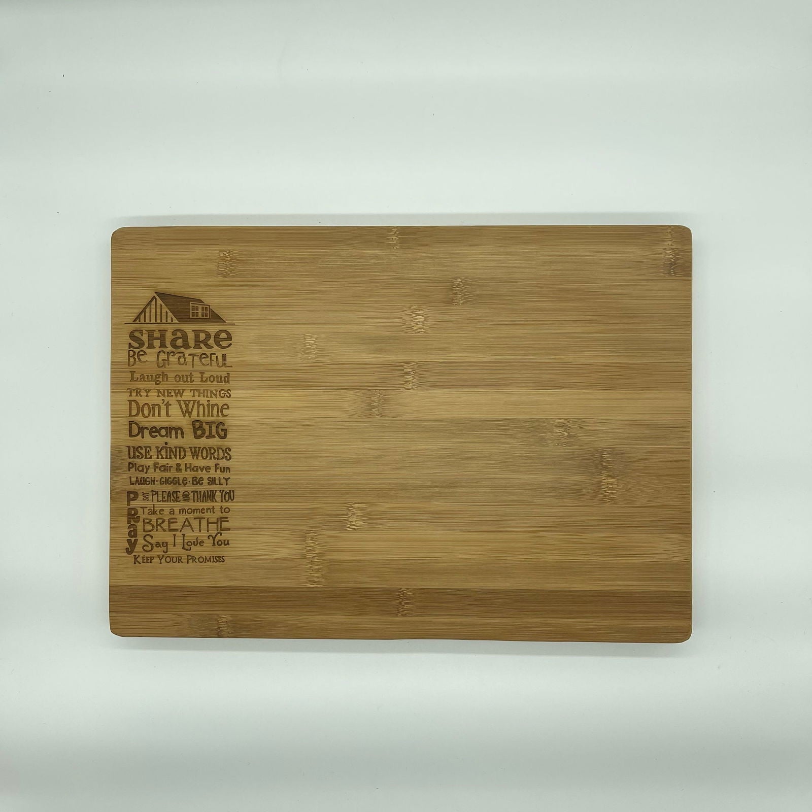 Cheeseboard top view sample