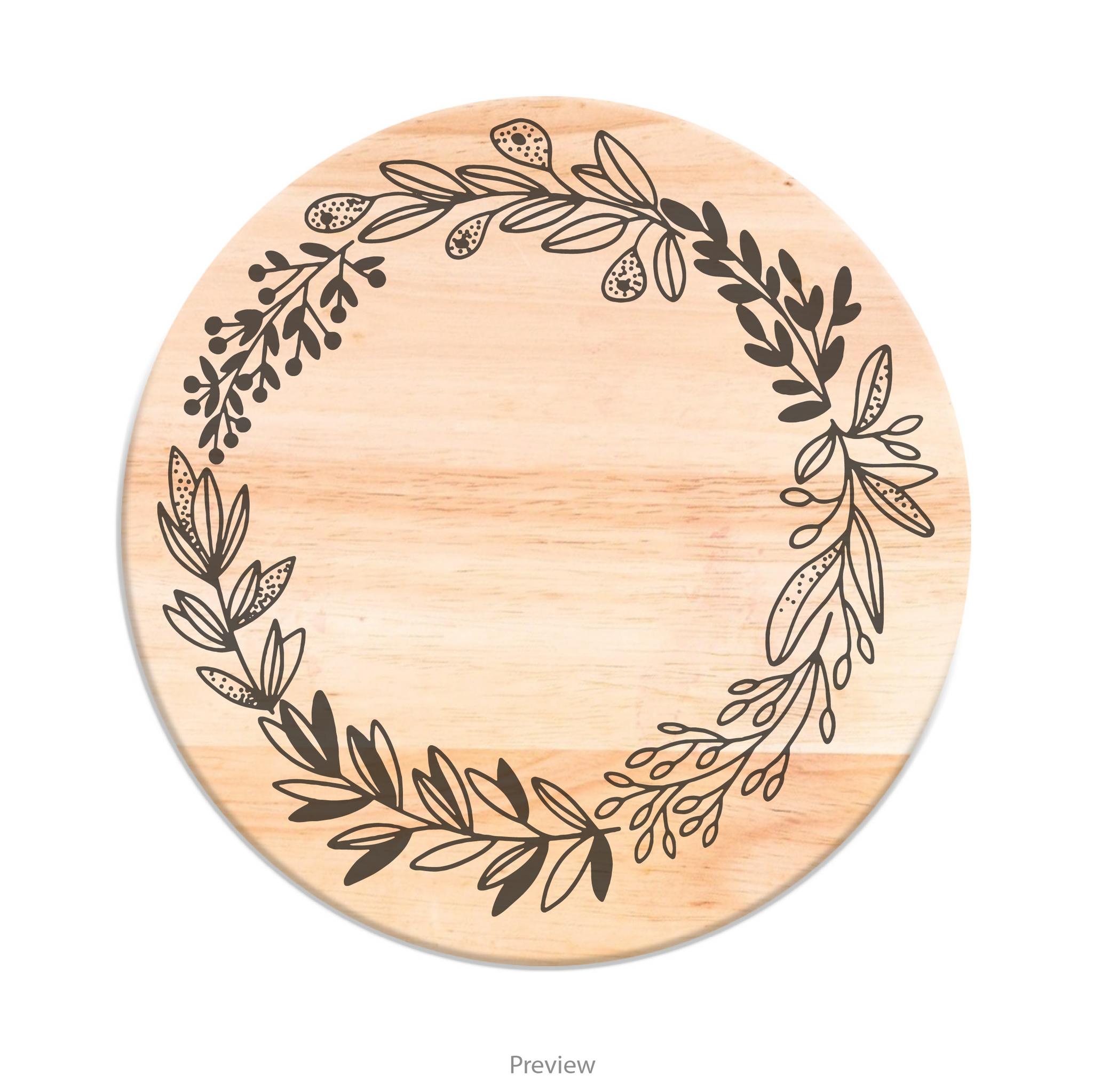 Custom Cheeseboard design option 5