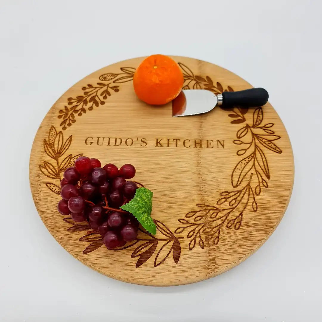 Custom Cheeseboard sample for Guido's Kitchen