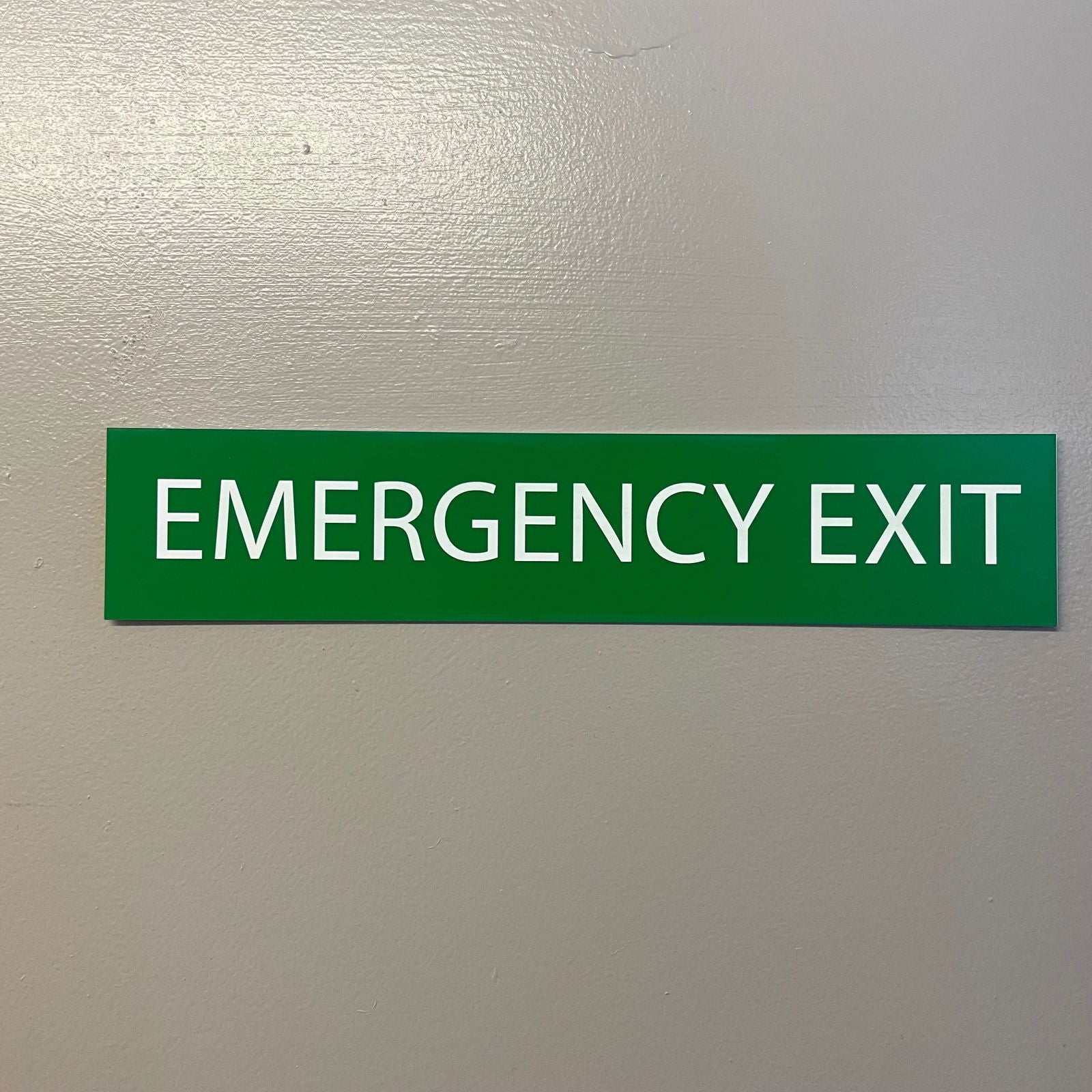 Emergency Exit Sign - Personify 