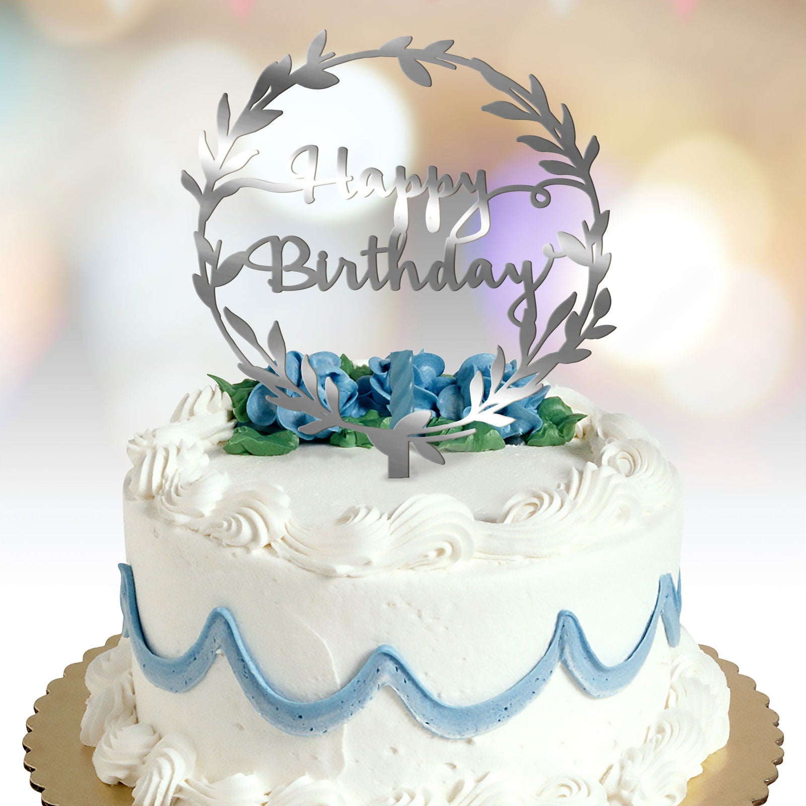 Happy Birthday Cake Topper - Personify 