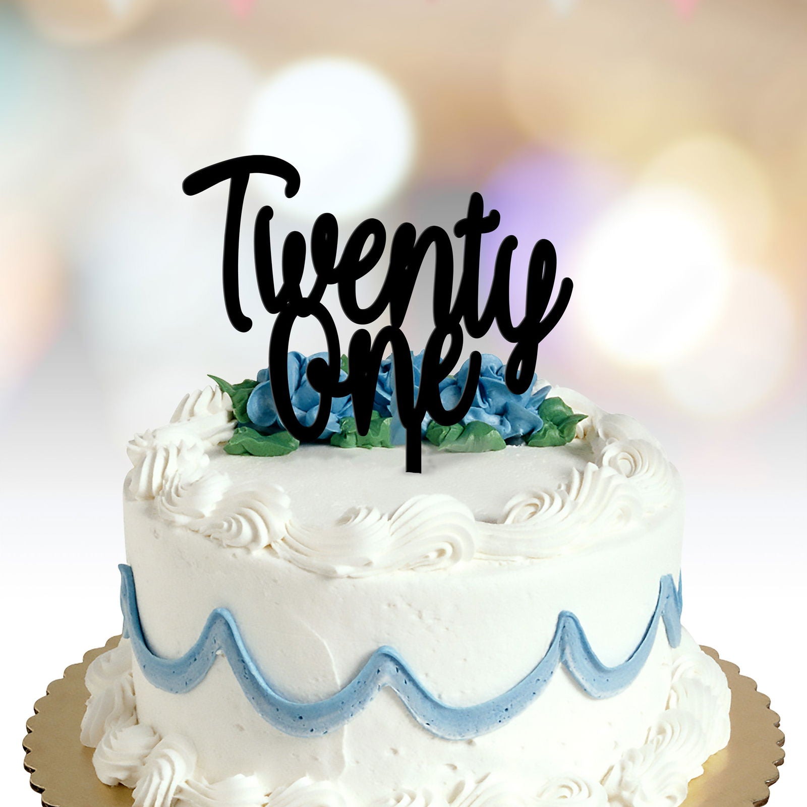 Happy Birthday Cake Topper - Personify 