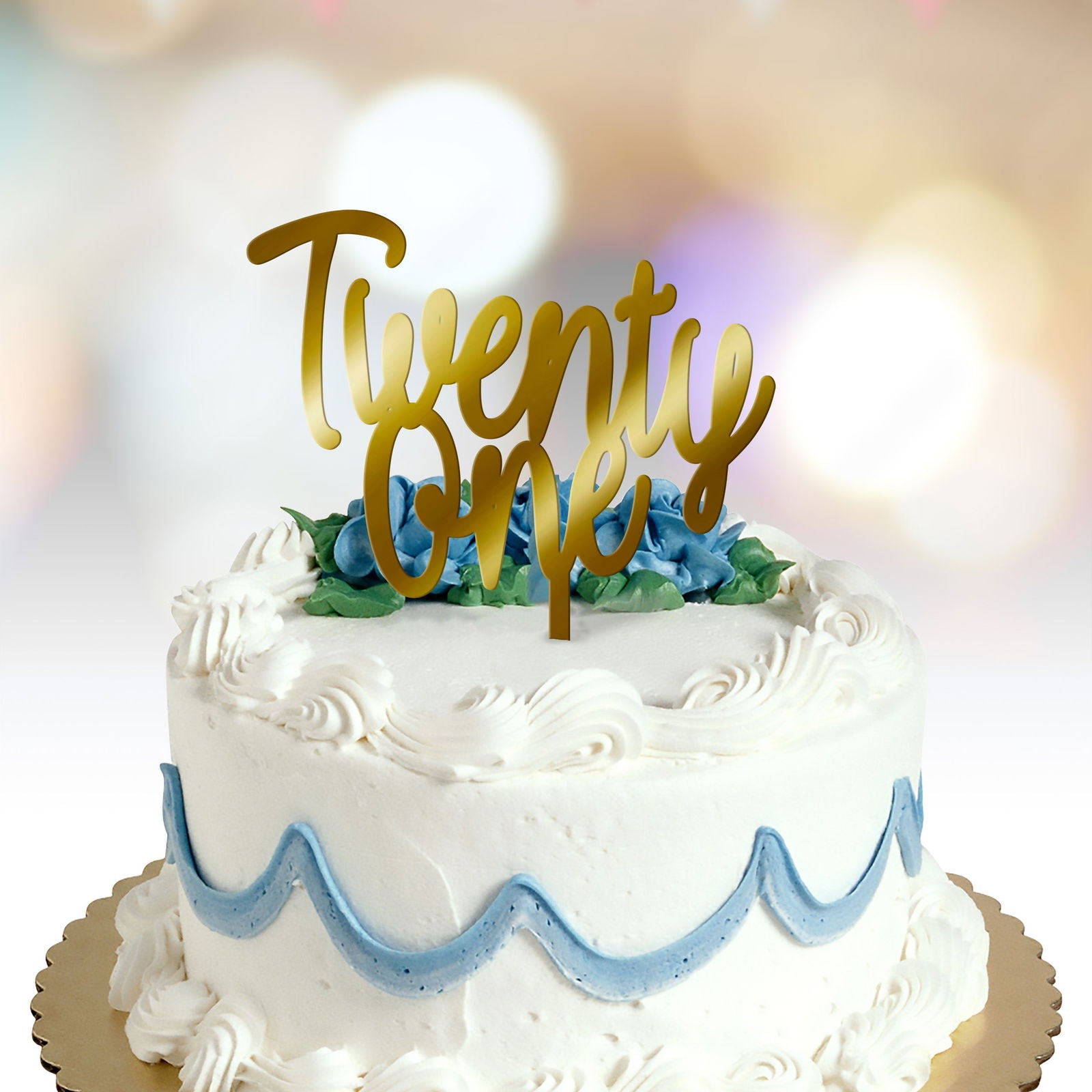 Happy Birthday Cake Topper - Personify 