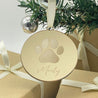 Mirror Christmas Pet Bauble sample monty