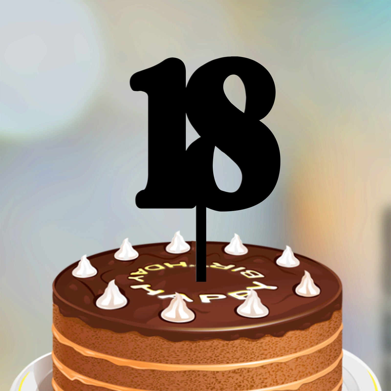 Numbers Cake Topper - Personify 