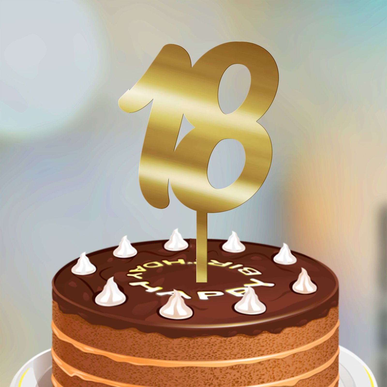 Numbers Cake Topper - Personify 