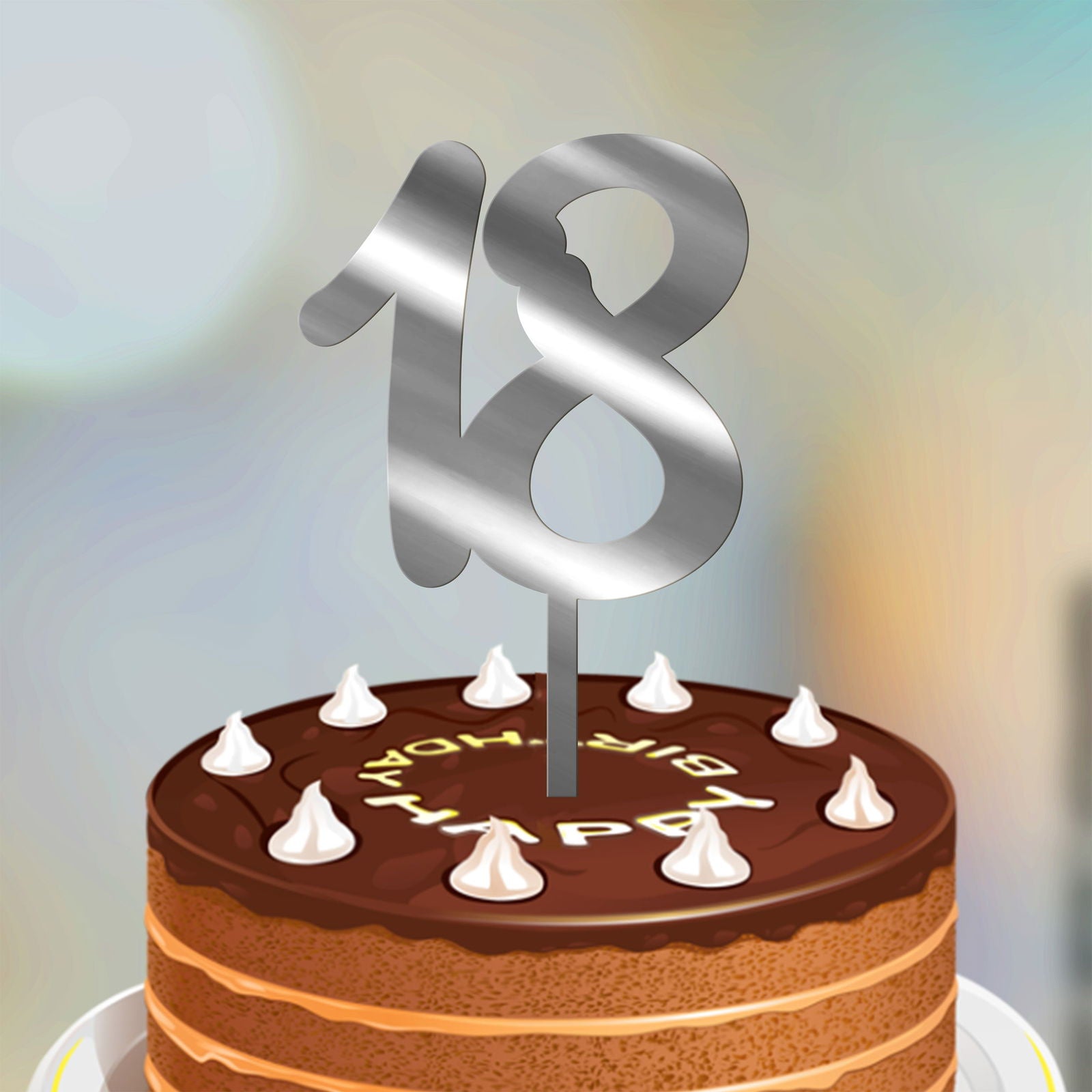 Numbers Cake Topper - Personify 