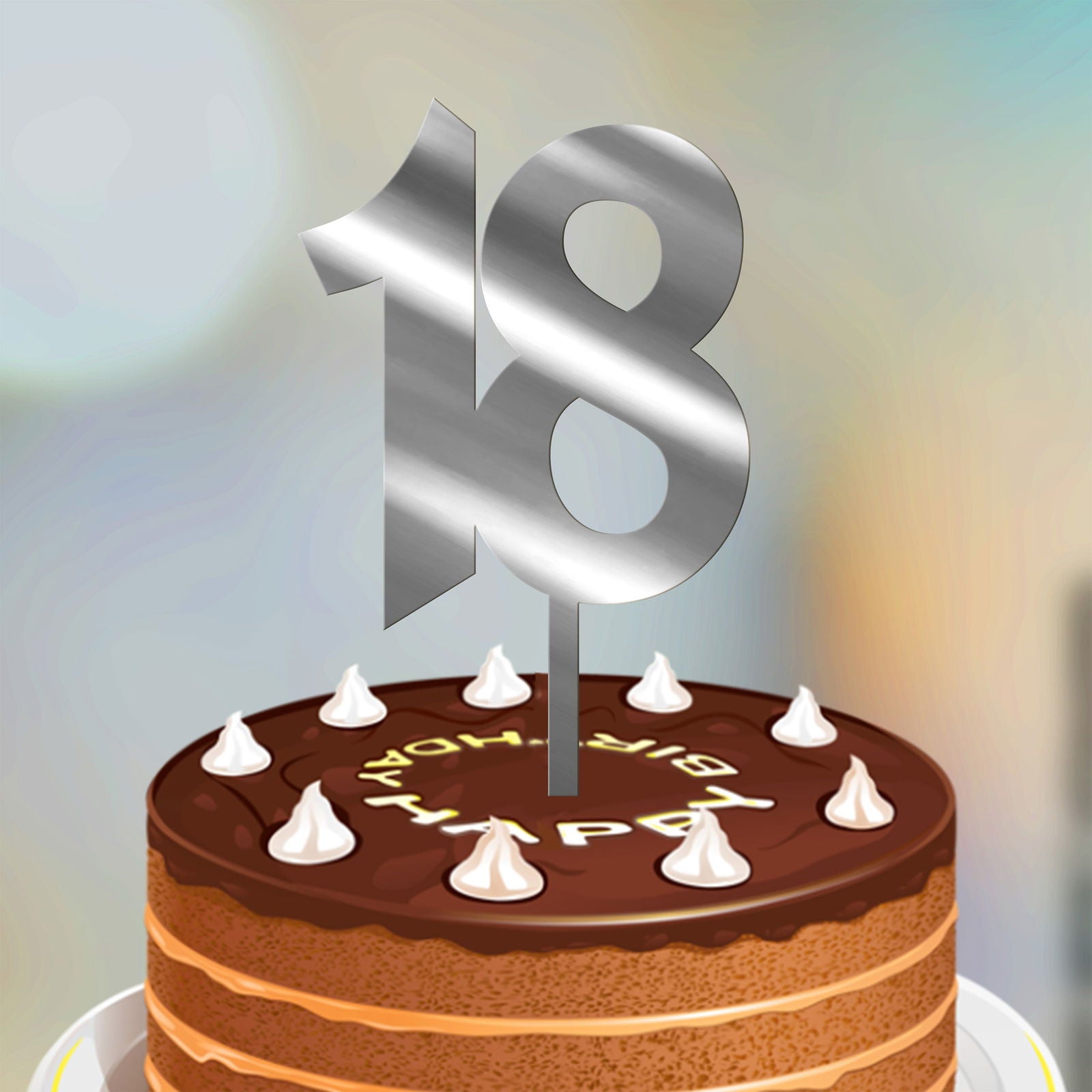 Numbers Cake Topper - Personify 