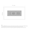 Self-Inking Rubber Stamp - Colop 2160 Dater impression template