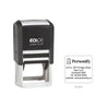 Self-Inking Rubber Stamp - Colop Q43 with sample impression