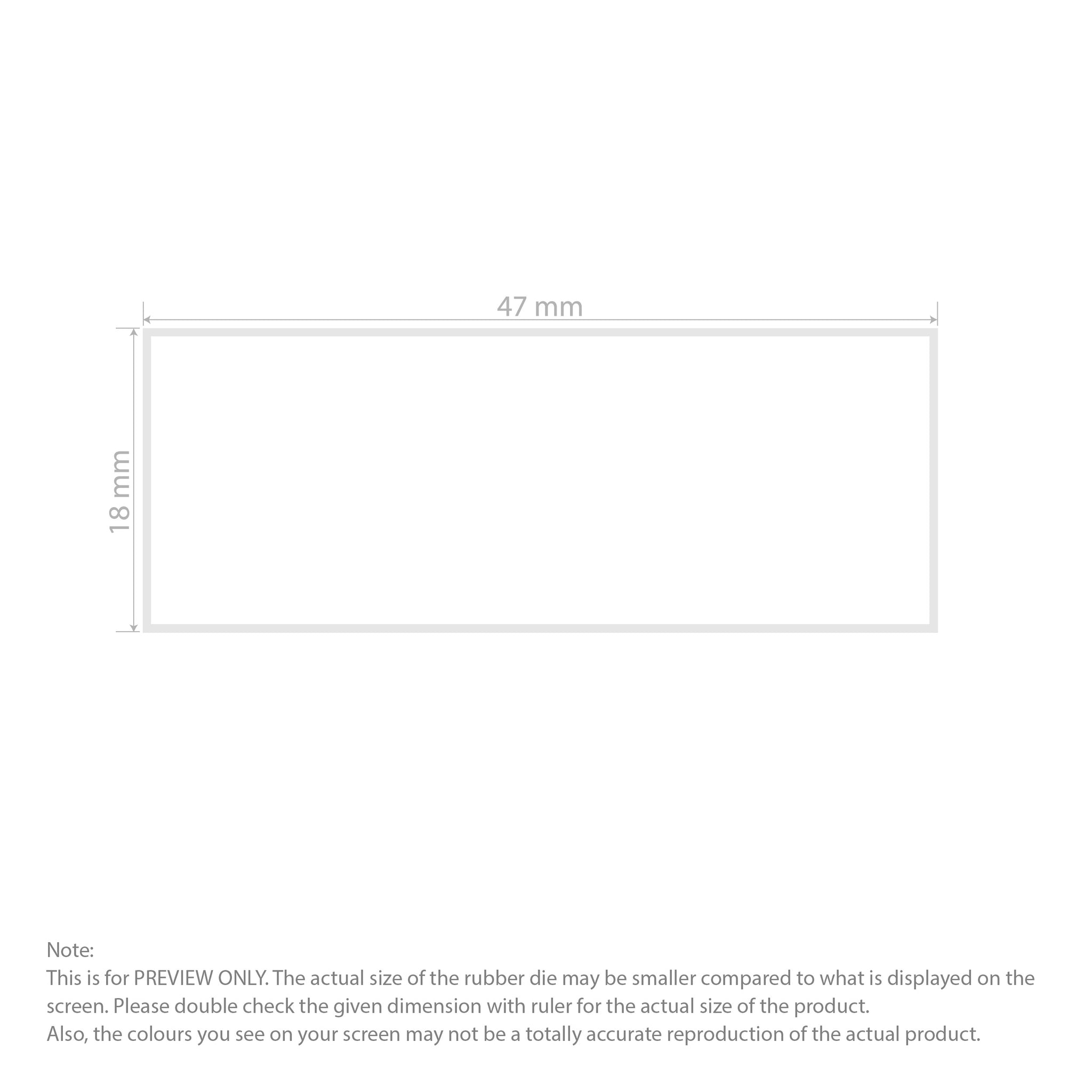 Self-Inking Rubber Stamp - Trodat 4912 impression template