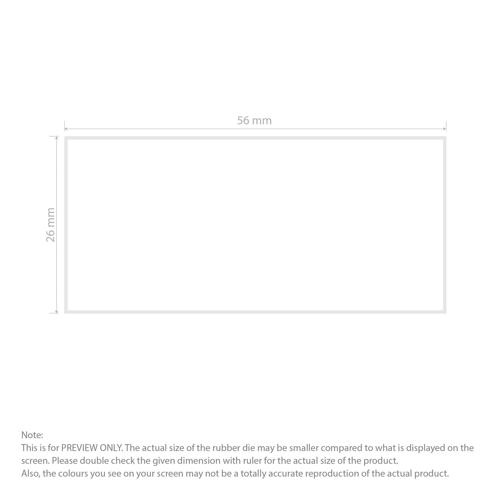 Self-Inking Rubber Stamp - Trodat 5204 impression template