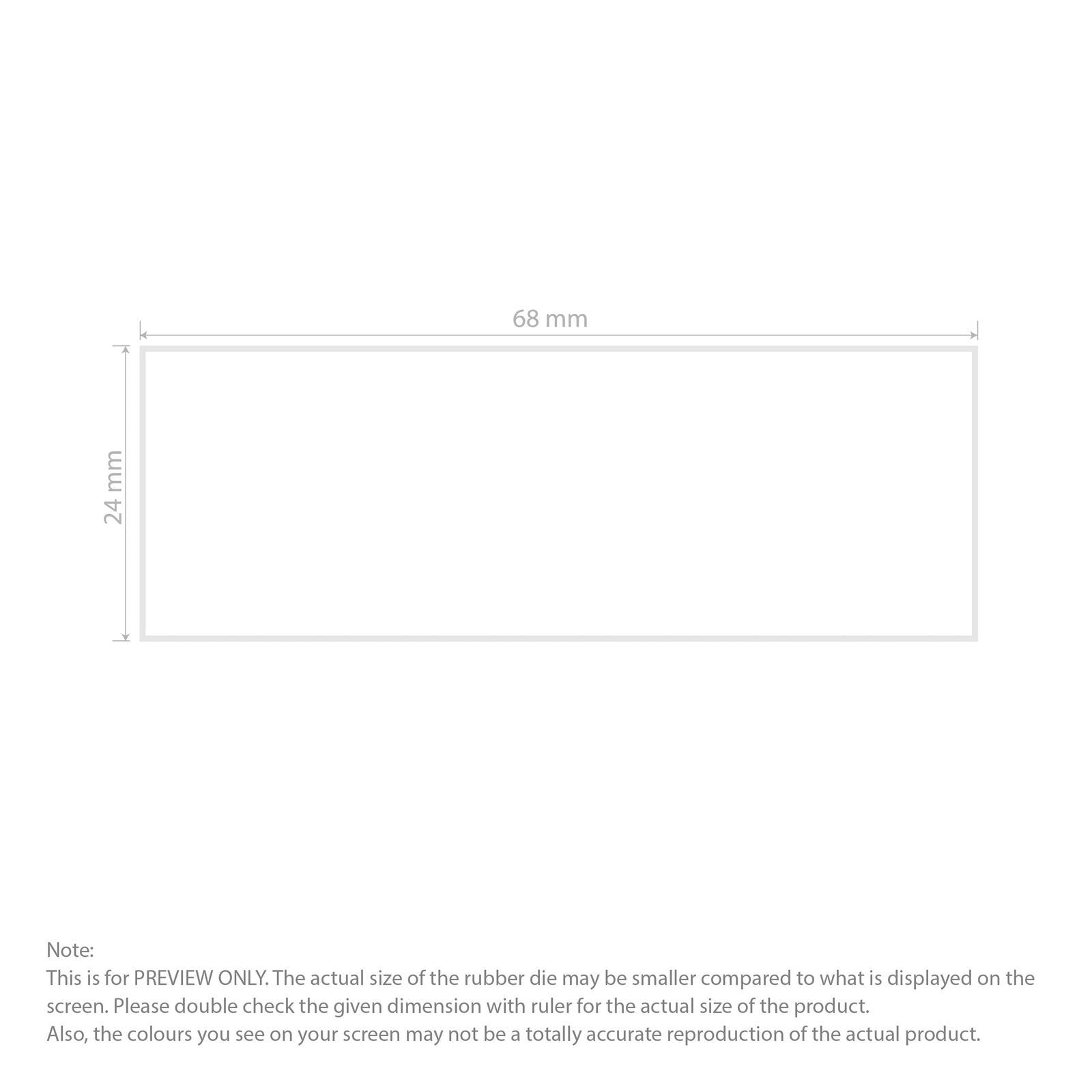 Self-Inking Rubber Stamp - Trodat 5205 template