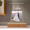 Wedding LED Night Lamp design 2 sample