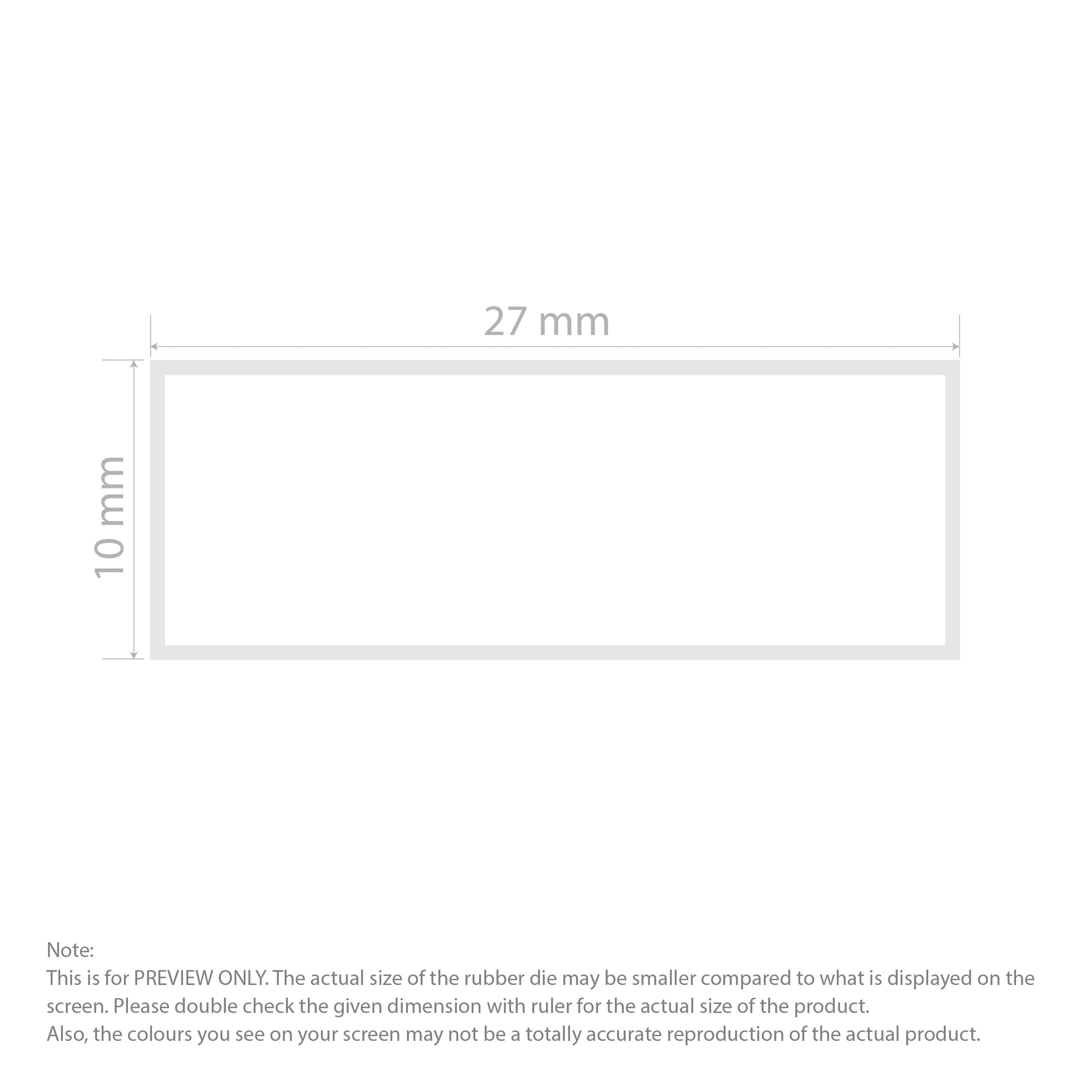 Self-Inking Rubber Stamp - Colop L10