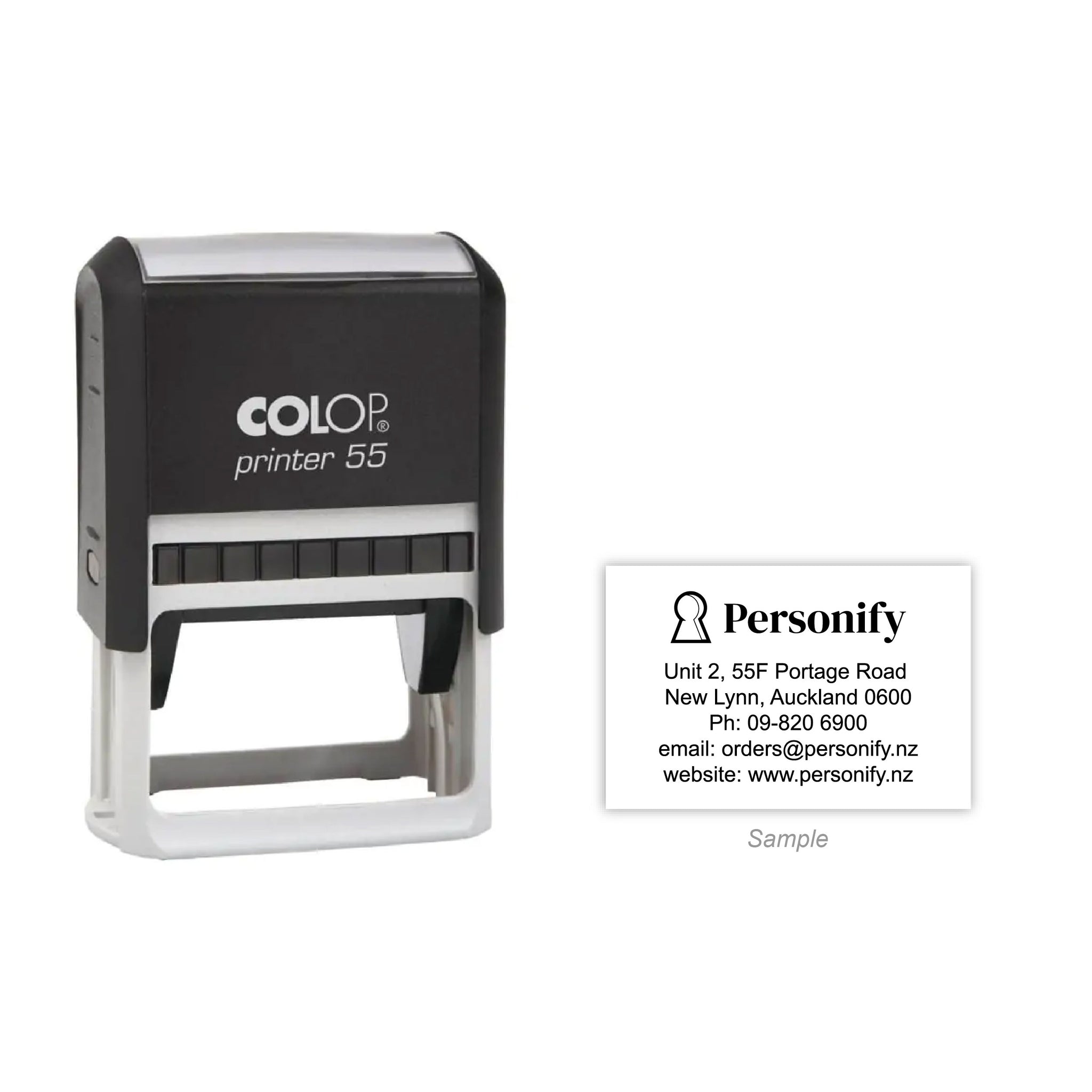 Self-Inking Rubber Stamp - Colop L55