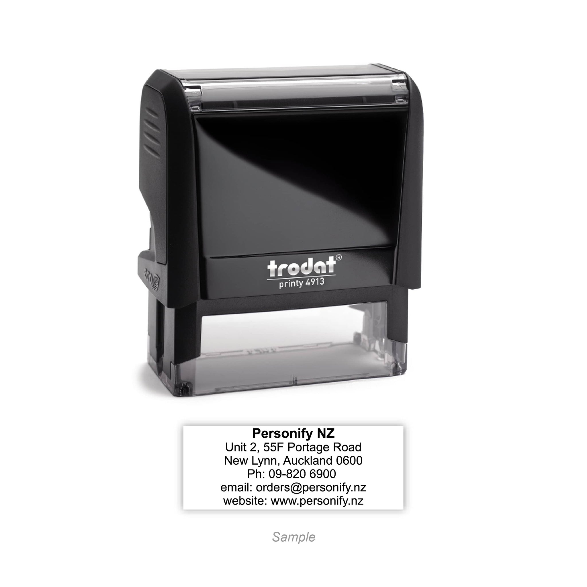 Self-Inking Rubber Stamp - Trodat 4913