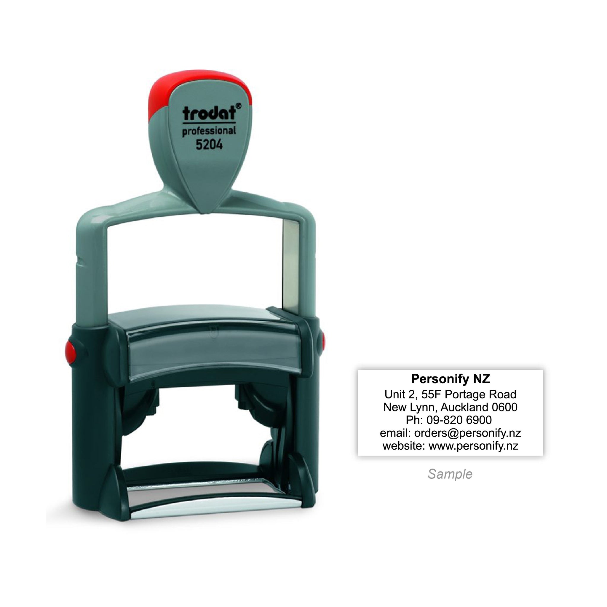 Self-Inking Rubber Stamp - Trodat 5204